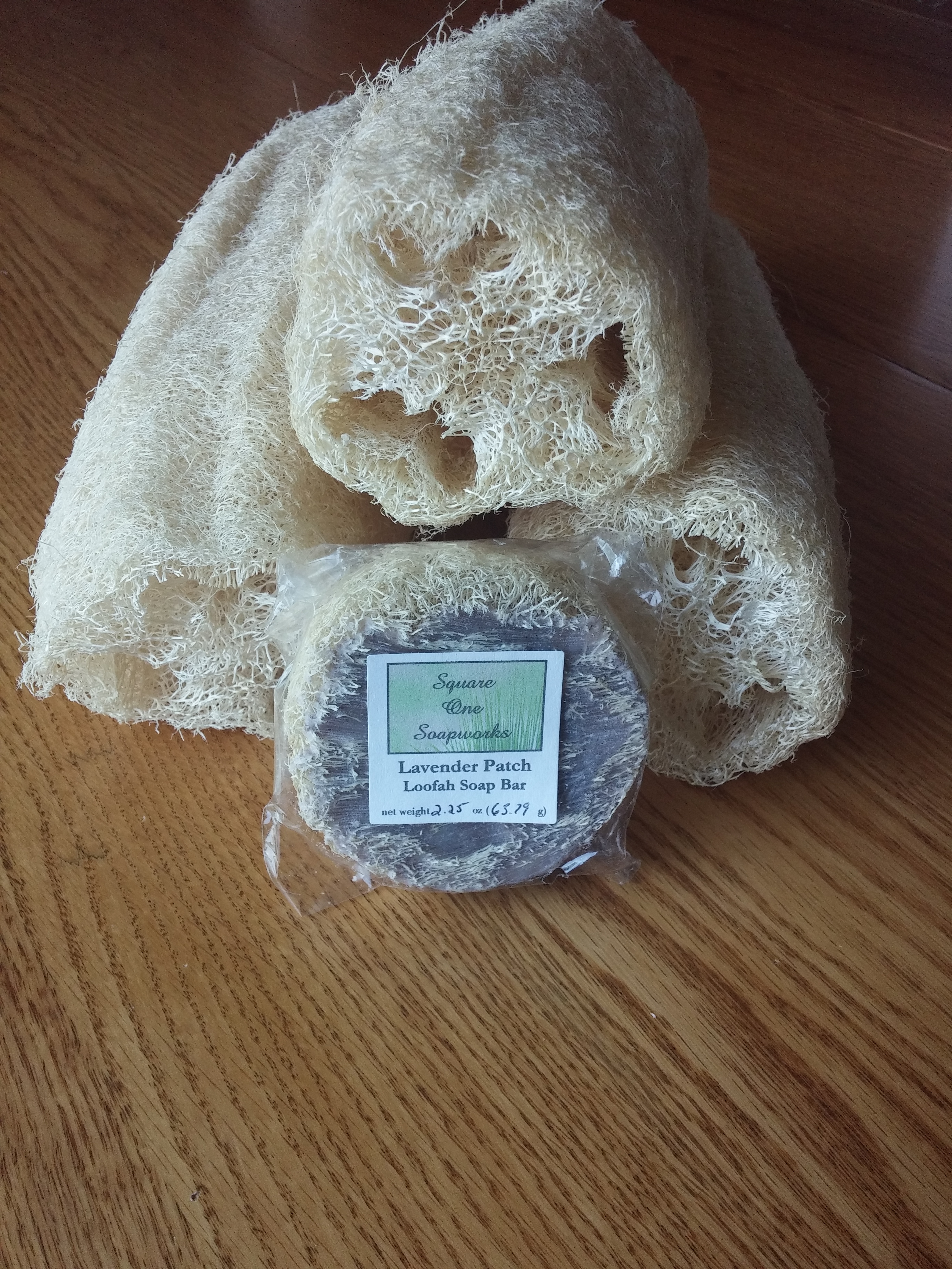 Lavender Patch Loofah - Square One Soapworks