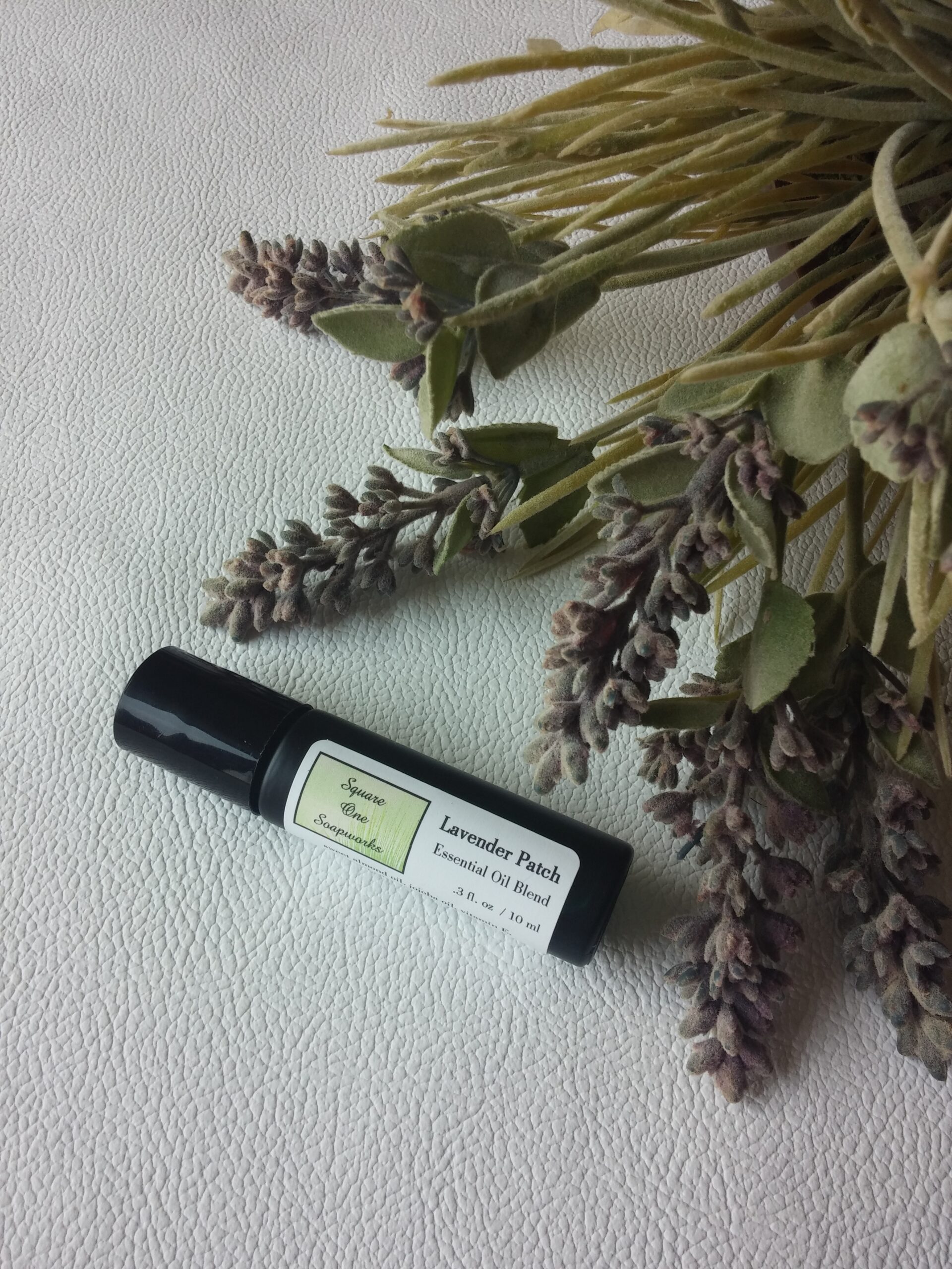 Lavender Patch Essential Oil Roll-On Perfume - Square One Soapworks